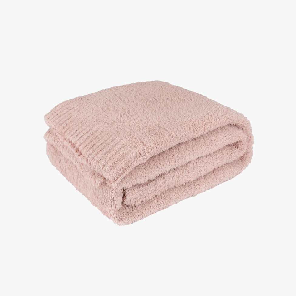 Buttery Soft Fluffy Knit Blanket