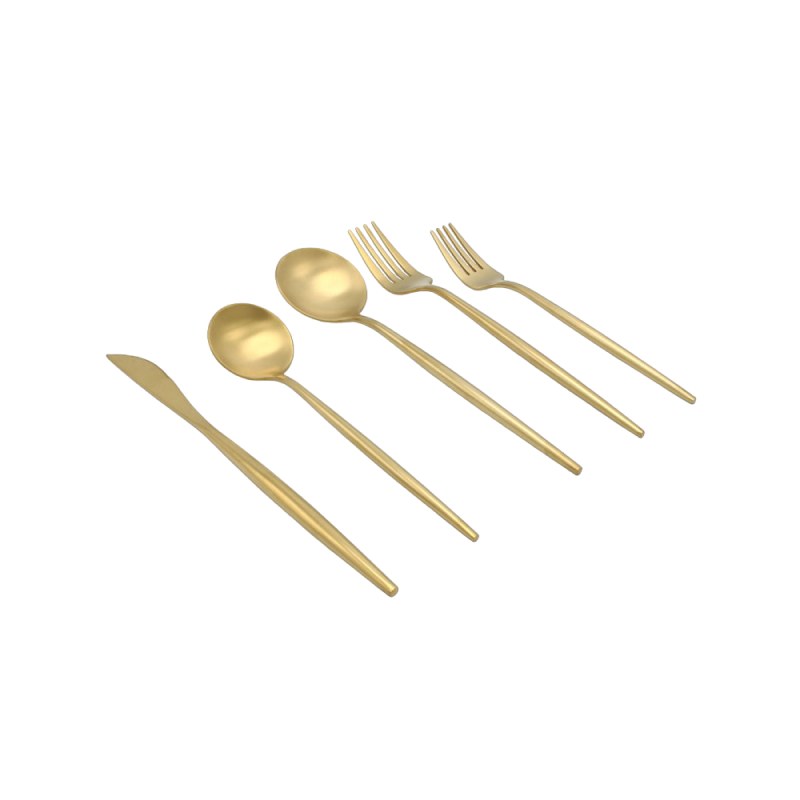 20-Piece Matte Flatware Set