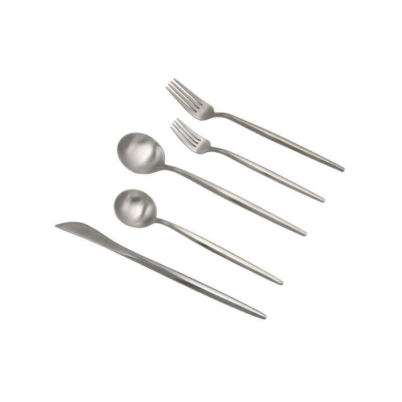 20-Piece Matte Flatware Set