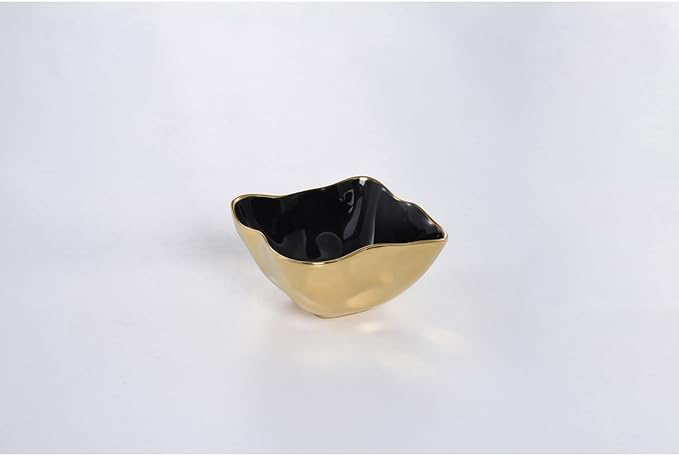 Square Porcelain Snack Bowl