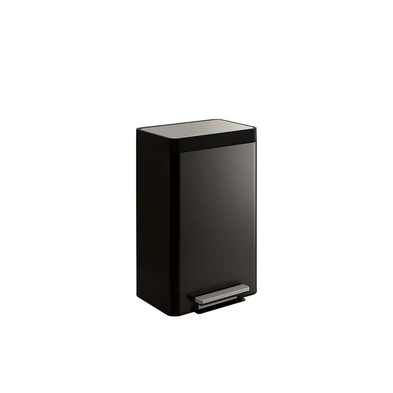 Dual-compartment Step Trash Can