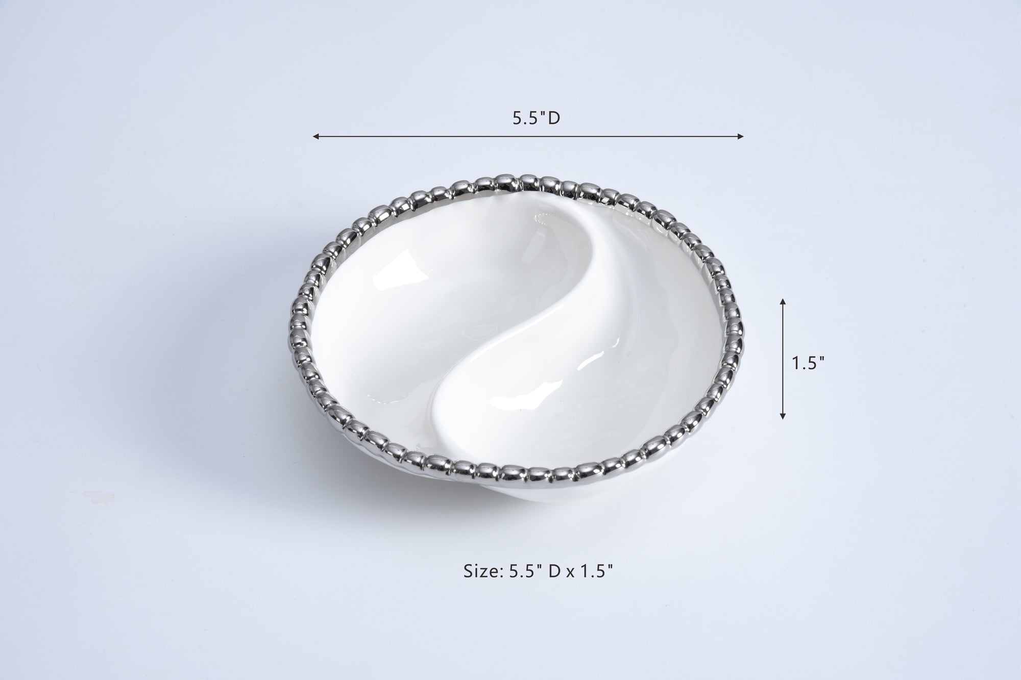 Mini 2 Section Platter