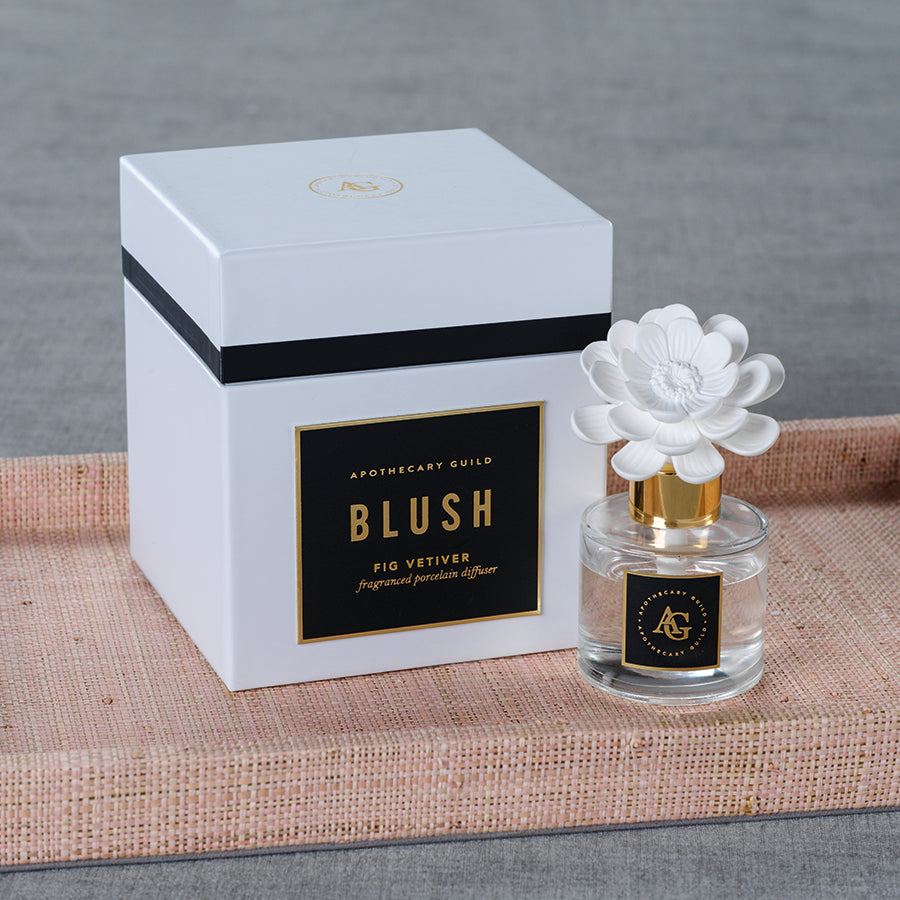 Blush Fig Vetiver Porcelain Diffuser