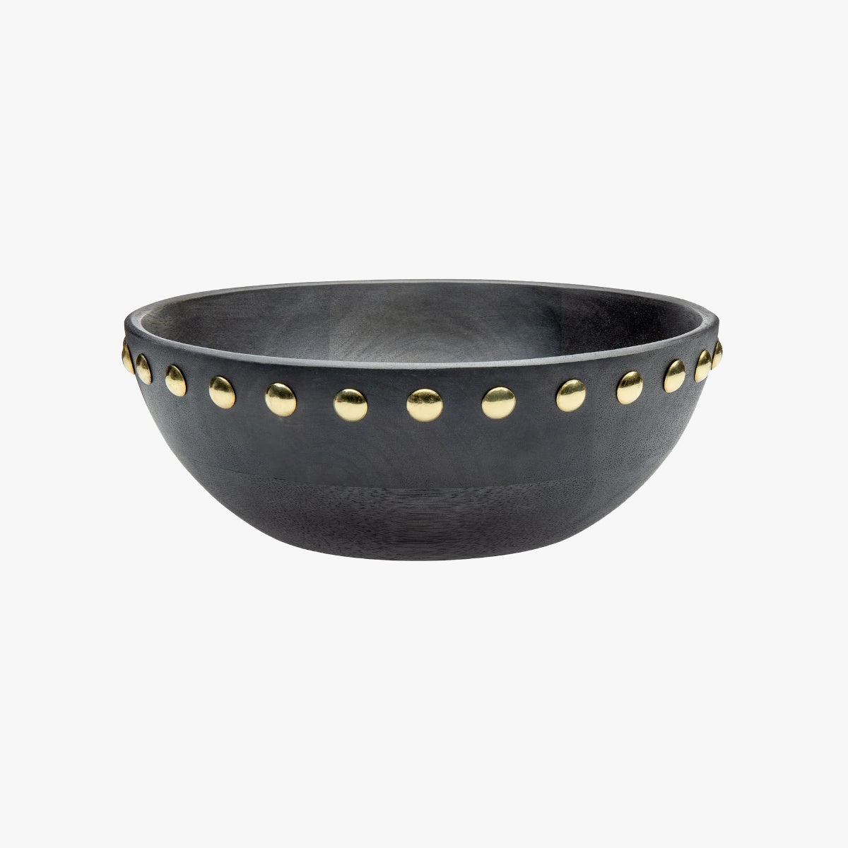 Mae Studded Wood Salad Bowl