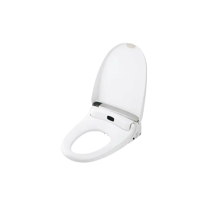 White Round-front Bidet Toilet Seat