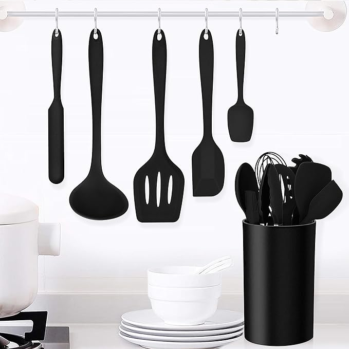 14-Piece Silicone Cooking Utensils